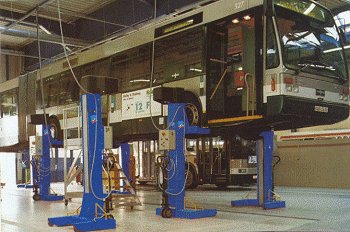 Mobile Column Electromechanical Lifts